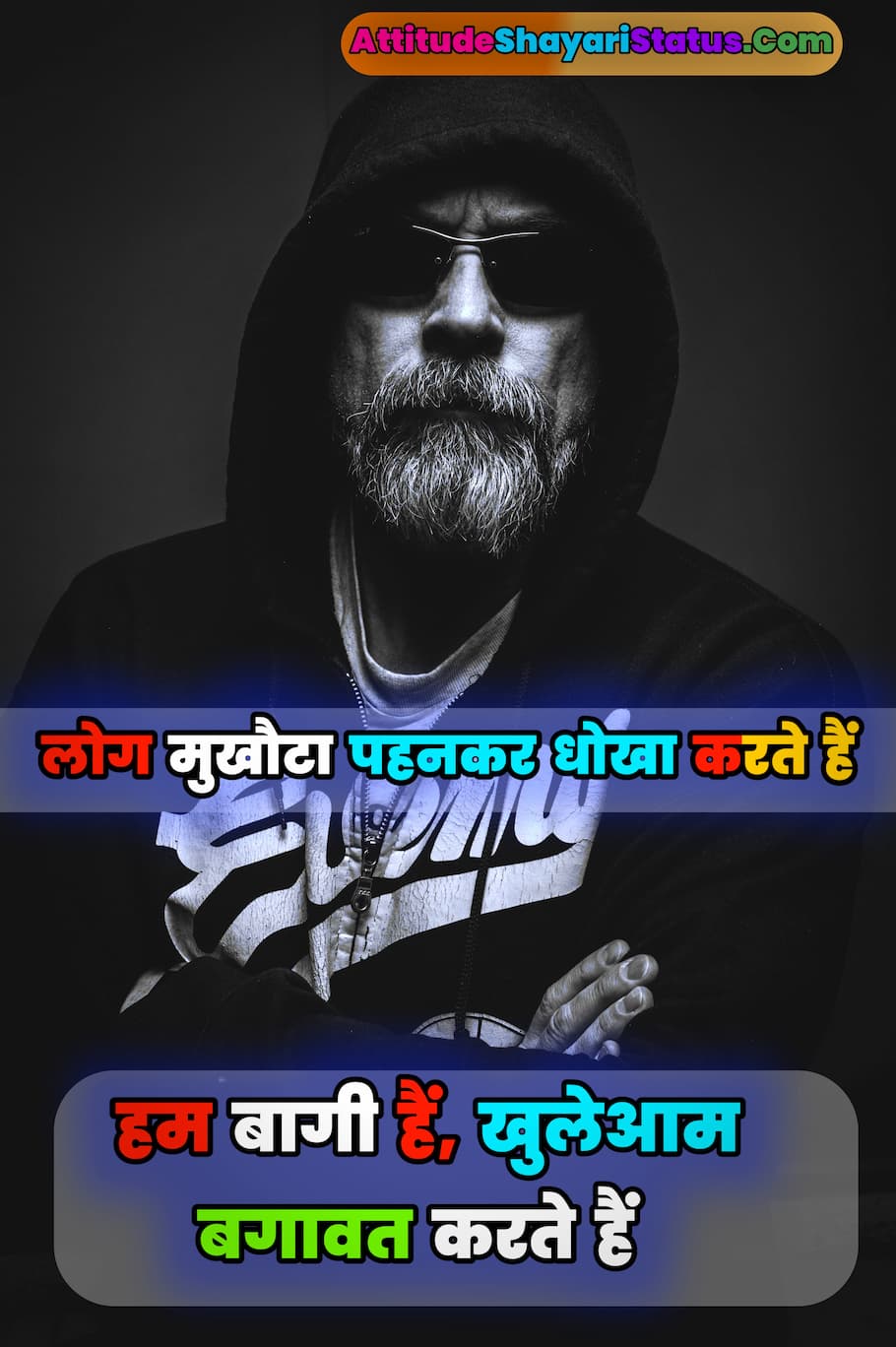 Shayari in Hindi Attitude Status for Boy